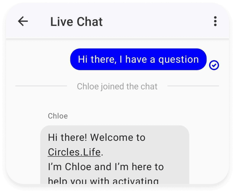Live Chat With Us